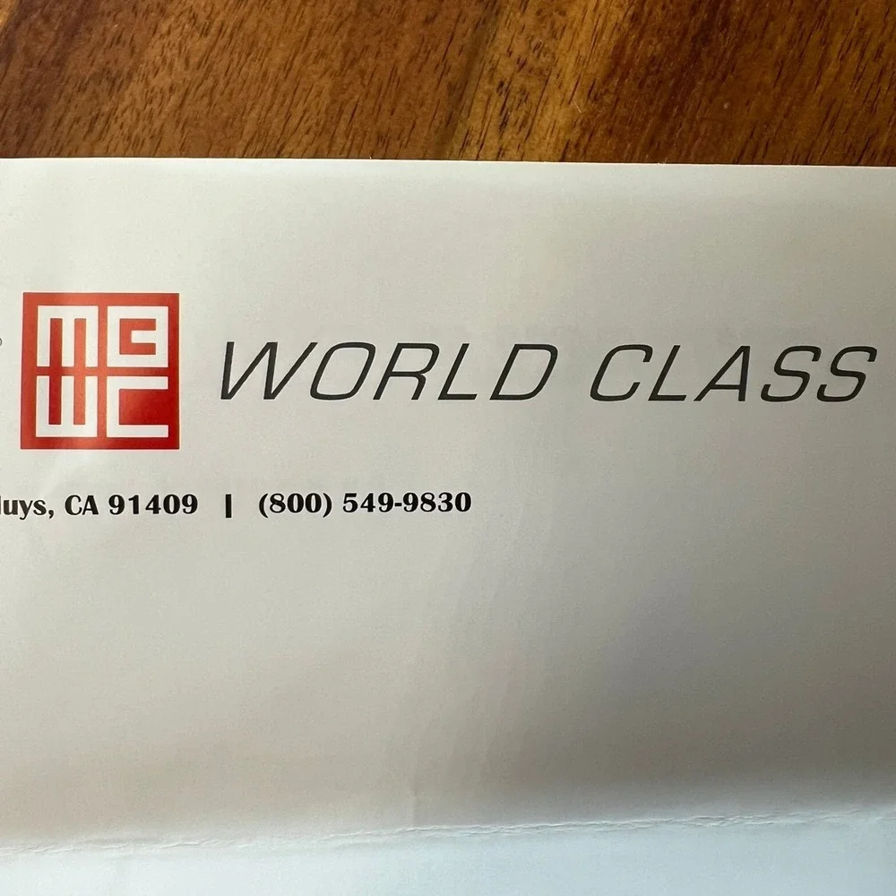 Miracle Blade World Class Knife Set 11pc Black Brand New Stainless Steel Riveted